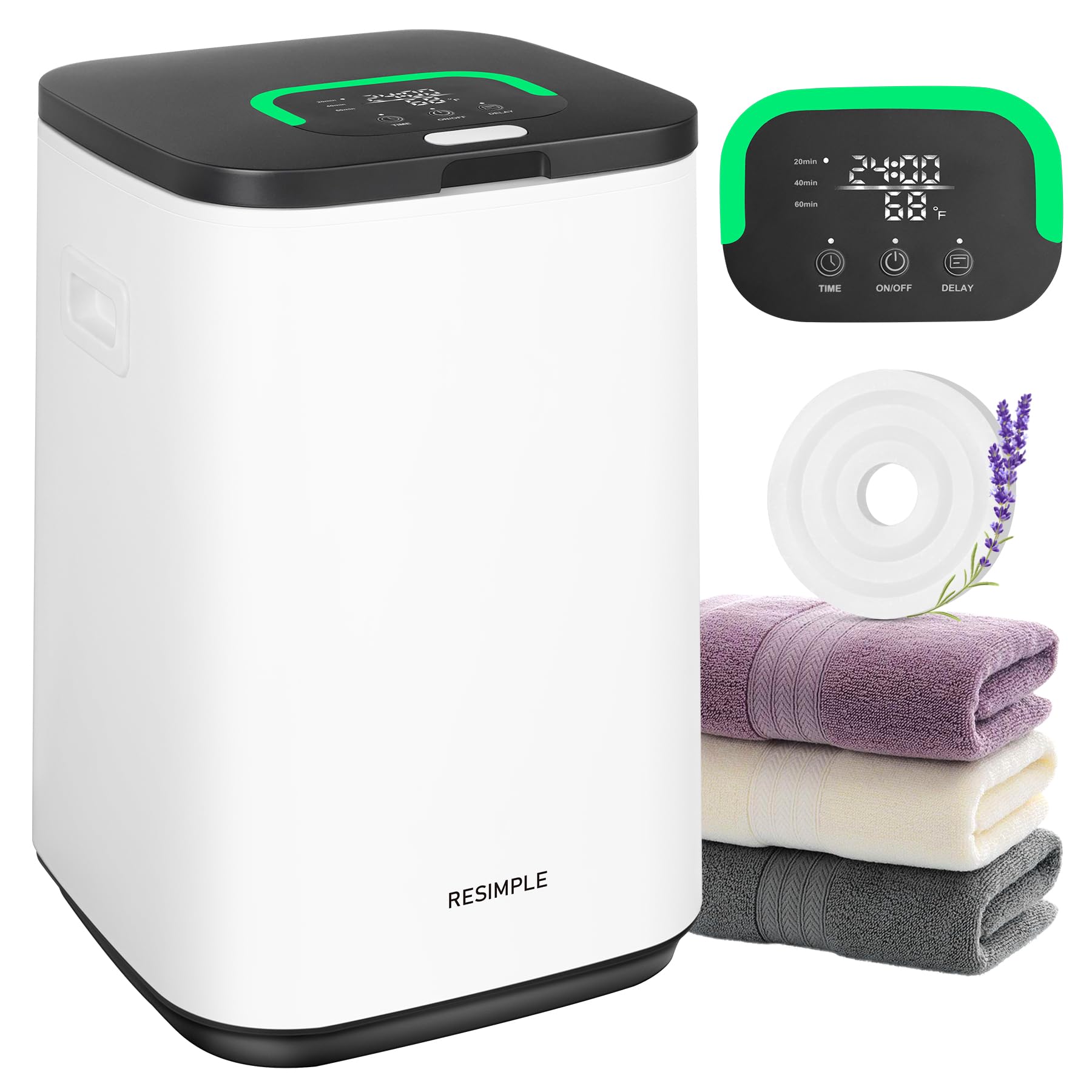 Amazon｜RESIMPLE バスルーム用タオルウォーマー、23L 大型ホット